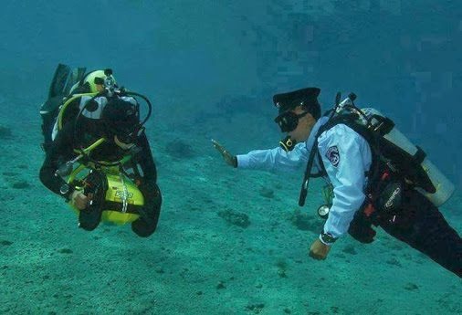 polizia subacquea